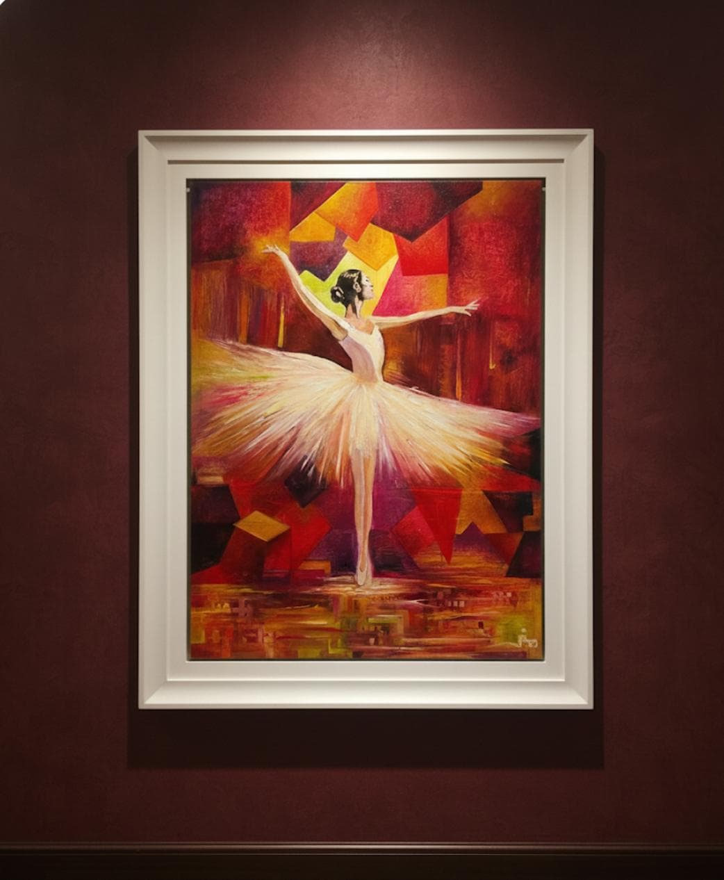 En Pointe — original painting by Joykenda Fine Arts Company