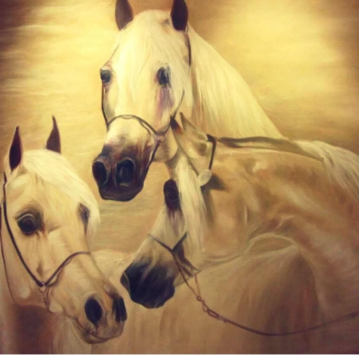 Golden Herd — original painting by Joykenda Fine Arts Company