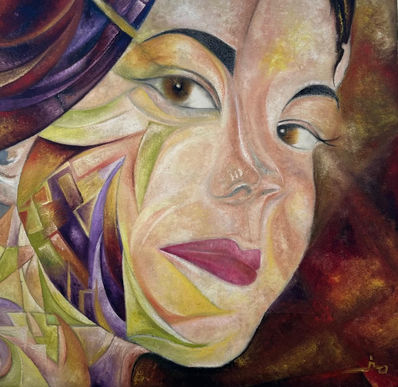 Inner Glance — original painting by Joykenda Fine Arts Company