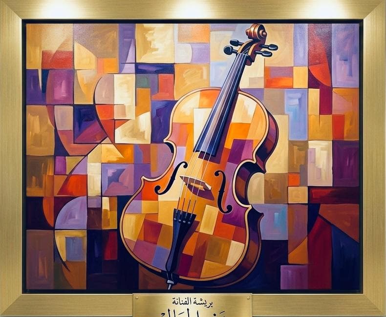 Strings of Color — original painting by Joykenda Fine Arts Company