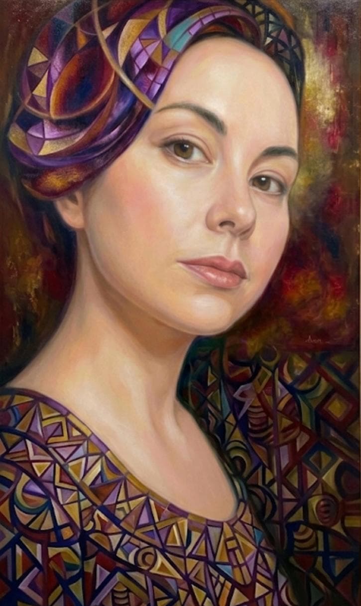 Woven Grace — original painting by Joykenda Fine Arts Company